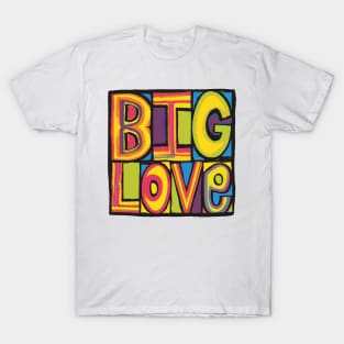 Happy Mondays 'BIG LOVE' Design T-Shirt